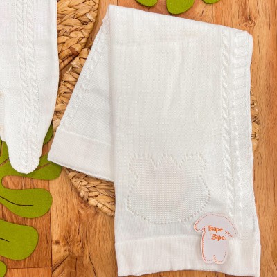  Saída de Maternidade Colors - Ted - Branco